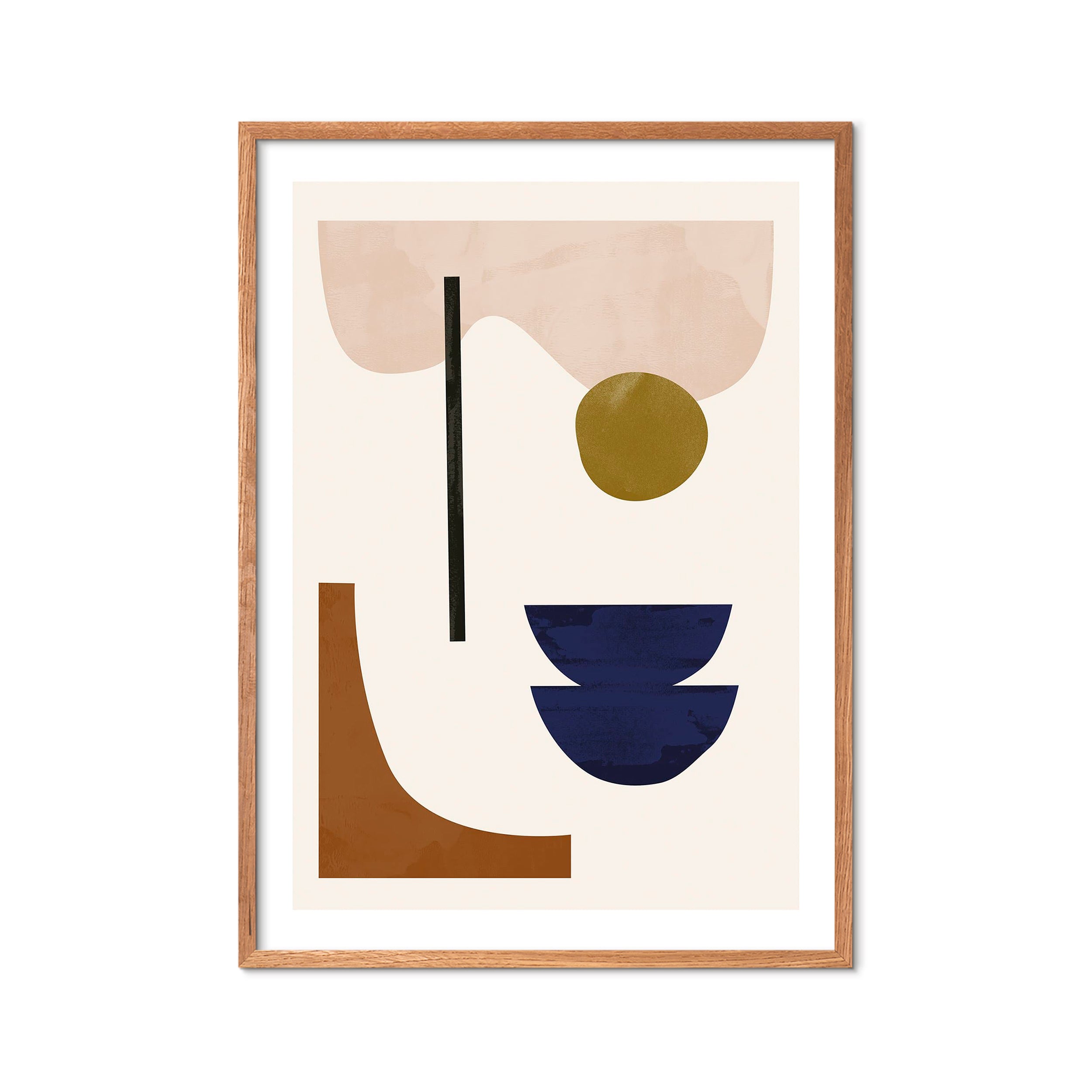 TPC x Jan Skacelik plakat, Shapescape 08 - 30x40 cm.